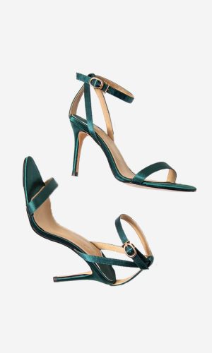 Emerald green shoes