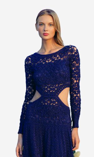 Alnich night dress navy