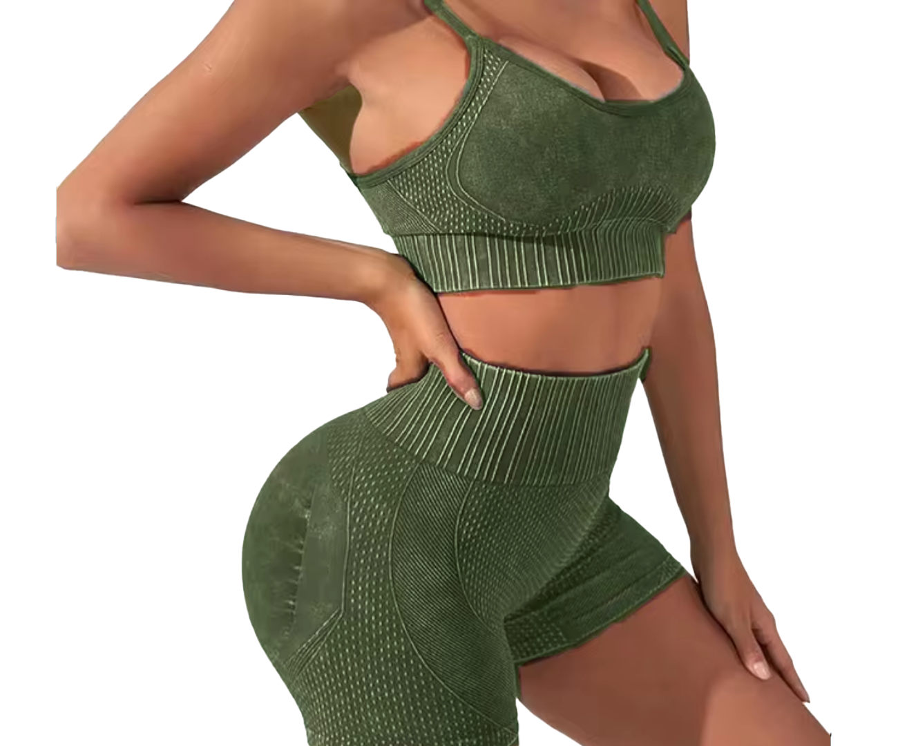 Conjunto Deportivo prelavado para mujer - Image 3