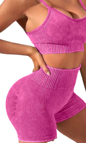 Conjunto Deportivo prelavado para mujer